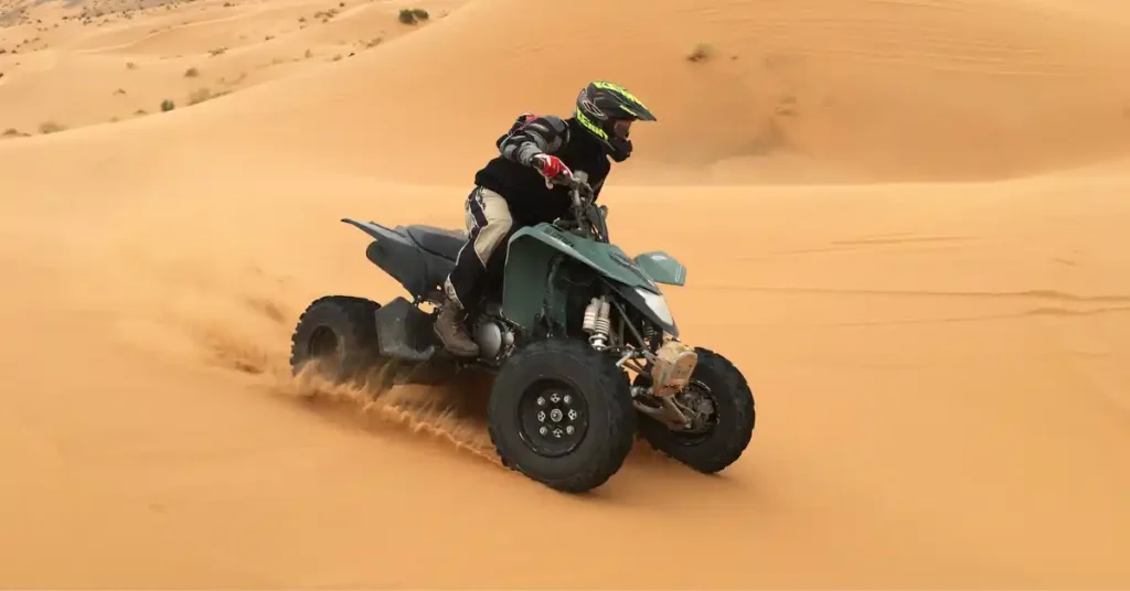 Red Dune Safari With Quad Bike
