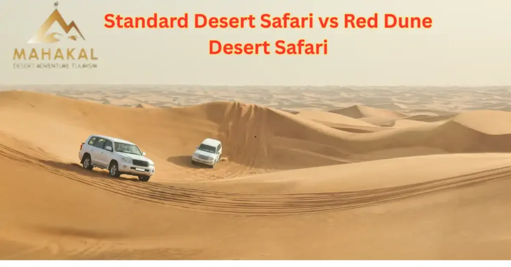 Standard Desert Safari vs Red Dune Desert Safari